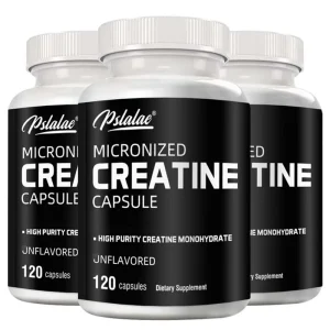 Micronized Creatine - Enhance Muscle Endurance - 120 Capsules