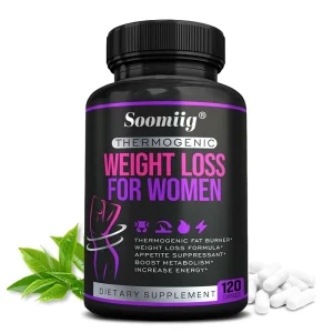 Thermogenic Fat Burner - Natural Appetite Suppressant, Metabolism Booster-120 Capsules
